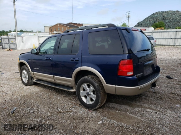2005 Ford Explorer Eddie Bauer с VIN 1FMDU74W05ZA50389, выставлен на аукционе Copart как лот 54037414 с пробегом 226 149 миль миль и Списание • Salvage title. История ставок и продаж доступна на DreamBid. Изображение 2.