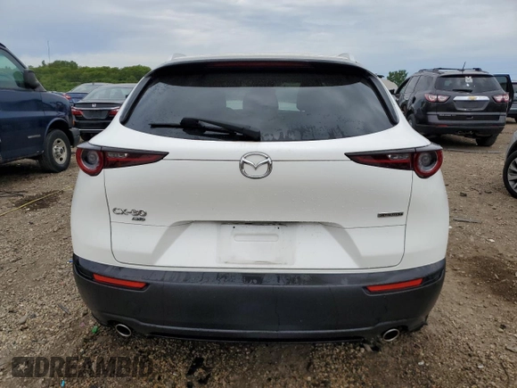 2023 Mazda CX-30 S Select with VIN 3MVDMBBM2PM555443, listed as a Copart auction lot 58159865 with 30,118 mi miles and Salvage title. Bid and sale history available at DreamBid. Image 6.