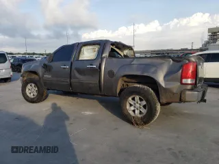 2013 GMC Sierra 1500 SLE with VIN 3GTP1VE07DG163585, listed as a Copart auction lot 55132615 with Not provided miles and Salvage title. Bid and sale history available at DreamBid. Image 2.