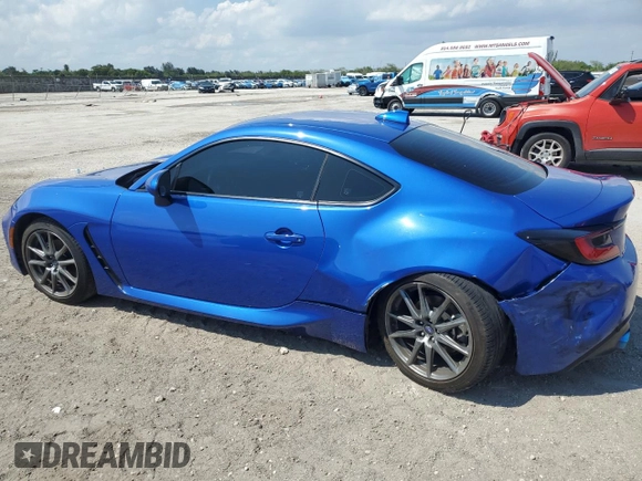 2023 Subaru BRZ Premium with VIN JF1ZDBC1XP8707104, listed as a Copart auction lot 50397685 with 14,748 mi miles and Non Repairable. Bid and sale history available at carsss.com. Image 2.