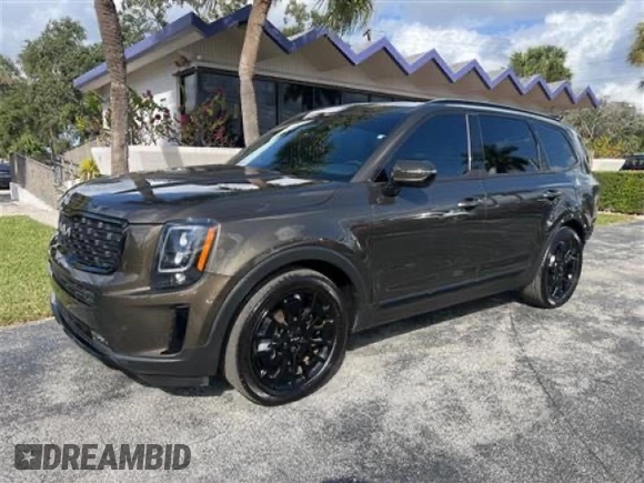 2022 Kia Telluride SX z VIN 5XYP5DHC0NG283894, wystawiony jako Copart lot #57398195 z przebiegiem 8 098 mil mil oraz Szkoda całkowita • Salvage title. Historia ofert i sprzedaży dostępna na DreamBid. Obrazek 2.