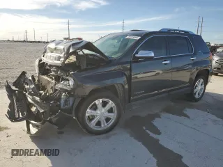 2017 GMC Terrain SLT with VIN 2GKFLUE34H6156349, listed as a Copart auction lot 49593695 with 82,334 mi miles and Salvage Title. Bid and sale history available at carsss.com. Image 1.
