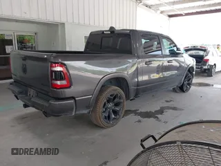 2021 Ram 1500 Limited with VIN 1C6SRFHTXMN536566, listed as a IAAI auction lot 42470029 with 50,728 mi miles and . Bid and sale history available at DreamBid. Image 4.