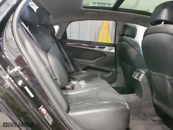 2018 Genesis G80 3.8L with VIN KMHGN4JE7JU232778, listed as a Copart auction lot 77440294 with 71,623 mi miles and Non Repairable. Bid and sale history available at carsss.com. Image 10.