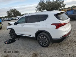2021 Hyundai Santa Fe Hybrid Limited with VIN KM8S5DA19MU008827, listed as a Copart auction lot 86590034 with 21,888 mi miles and Salvage Title. Bid and sale history available at carsss.com. Image 2.
