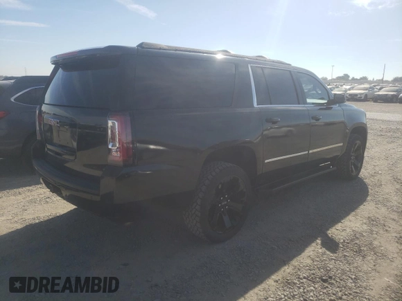 2020 GMC Yukon XL SLT with VIN 1GKS1GKC9LR186504, listed as a Copart auction lot 77565634 with 20,074 mi miles and Salvage Title. Bid and sale history available at carsss.com. Image 3.