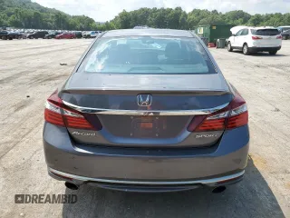 2016 Honda Accord Sport z VIN 1HGCR2F53GA184969, wystawiony jako Copart lot #64504045 z przebiegiem 165 146 mil mil oraz Szkoda całkowita • Salvage title. Historia ofert i sprzedaży dostępna na DreamBid. Obrazek 6.