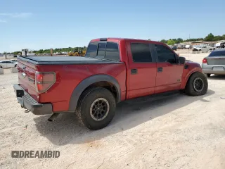 2014 Ford F-150 SVT Raptor with VIN 1FTFW1R60EFA69717, listed as a Copart auction lot 67408424 with 184,866 mi miles and Salvage Title. Bid and sale history available at carsss.com. Image 3.