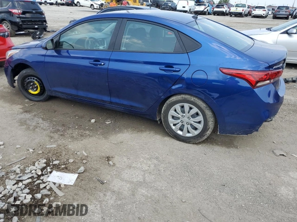 2021 Hyundai Accent SE with VIN 3KPC24A63ME150733, listed as a Copart auction lot 64594614 with 71,234 mi miles and Salvage Title. Bid and sale history available at carsss.com. Image 2.