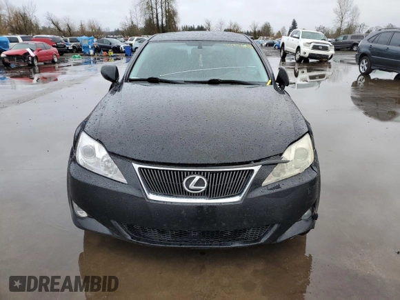 2008 Lexus IS 250 with VIN JTHBK262585063129, listed as a Copart auction lot 44856875 with Not provided miles and Salvage title. Bid and sale history available at DreamBid. Image 5.