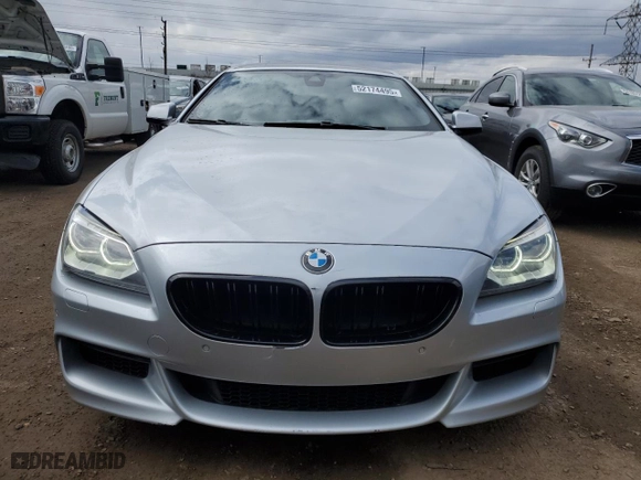 2014 BMW 6 Series 650i xDrive with VIN WBA6B4C57ED371365, listed as a Copart auction lot 52174495 with 144,856 mi miles and Clean Title. Bid and sale history available at carsss.com. Image 5.