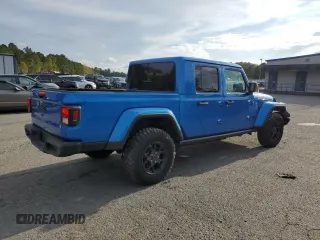 2024 Jeep Gladiator Sport z VIN 1C6HJTAG7RL123052, wystawiony jako Copart lot #79260194 z przebiegiem 2 808 mil mil oraz Szkoda całkowita • Salvage title. Historia ofert i sprzedaży dostępna na DreamBid. Obrazek 3.