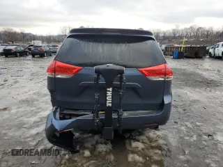 2014 Toyota Sienna LE AAS with VIN 5TDKK3DC7ES457093, listed as a Copart auction lot 84816084 with 171,256 mi miles and Salvage Title. Bid and sale history available at carsss.com. Image 6.