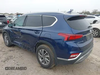 2020 Hyundai Santa Fe SEL with VIN 5NMS33AD8LH260329, listed as a IAAI auction lot 41748942 with 99,375 mi miles. Bid and sale history available at carsss.com. Image 3.