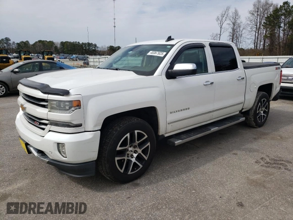 2016 Chevrolet Silverado 1500 LTZ with VIN 3GCUKSEC4GG260434, listed as a Copart auction lot 48367925 with 91,895 mi miles and Salvage Title. Bid and sale history available at DreamBid. Image 1.