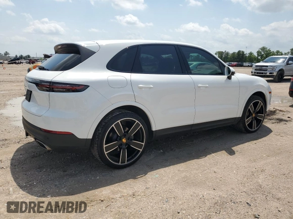2020 Porsche Cayenne with VIN WP1AA2AYXLDA07163, listed as a Copart auction lot 44260315 with 22,207 mi miles and Salvage title. Bid and sale history available at DreamBid. Image 3.