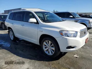 2008 Toyota Highlander Hybrid with VIN JTEEW41A982023310, listed as a Copart auction lot 89244015 with 217,434 mi miles and Salvage Title. Bid and sale history available at carsss.com. Image 4.