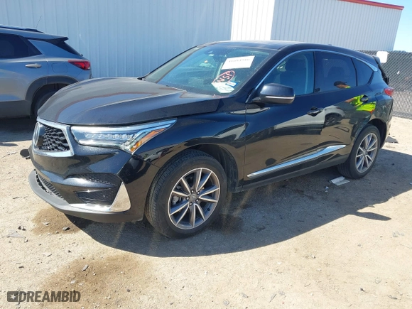 2021 Acura RDX w/Technology Package with VIN 5J8TC1H50ML014819, listed as a IAAI auction lot 41684916 with 46,720 mi miles. Bid and sale history available at carsss.com. Image 17.