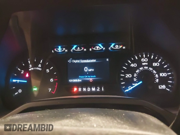 2016 Ford F-150 XL with VIN 1FTEW1CP0GKF67939, listed as a IAAI auction lot 42242922 with 131,309 mi miles and . Bid and sale history available at DreamBid. Image 7.