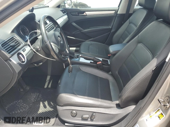 2013 Volkswagen Passat SE with VIN 1VWBH7A33DC069849, listed as a Copart auction lot 60709075 with 217,320 mi miles and Salvage title. Bid and sale history available at DreamBid. Image 7.