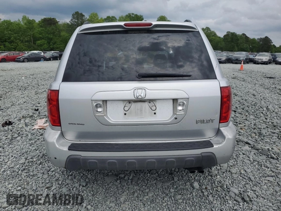 2005 Honda Pilot EX-L z VIN 2HKYF18735H570447, wystawiony jako Copart lot #53534485 z przebiegiem 339 522 mil mil oraz Szkoda całkowita • Salvage title. Historia ofert i sprzedaży dostępna na DreamBid. Obrazek 6.