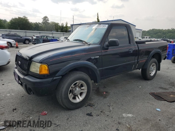 2003 Ford Ranger XL with VIN 1FTYR10U73PB86715, listed as a Copart auction lot 58957385 with 131,775 mi miles and Salvage title. Bid and sale history available at DreamBid. Image 1.