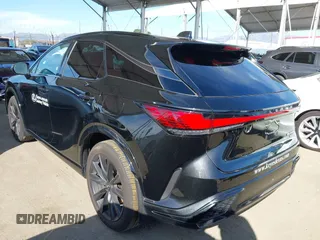2023 Lexus RX with VIN 2T2BCMEA1PC010072, listed as a IAAI auction lot 41834857 with 19,906 mi miles. Bid and sale history available at carsss.com. Image 3.