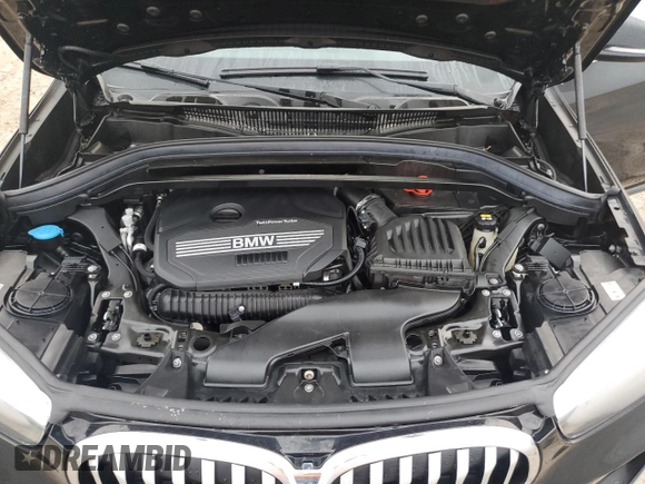 2021 BMW X1 xDrive28i with VIN WBXJG9C07M5T06155, listed as a Copart auction lot 84222754 with 18,466 mi miles and Salvage Title. Bid and sale history available at carsss.com. Image 12.