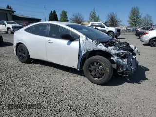 2024 Toyota Prius LE with VIN JTDADABUXR3015714, listed as a Copart auction lot 53824235 with 7,530 mi miles and Salvage title. Bid and sale history available at DreamBid. Image 4.