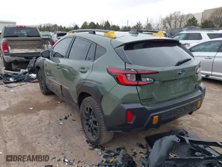 2024 Subaru Crosstrek Wilderness with VIN 4S4GUHU66R3799774, listed as a IAAI auction lot 41733054 with 19,703 mi miles. Bid and sale history available at carsss.com. Image 3.