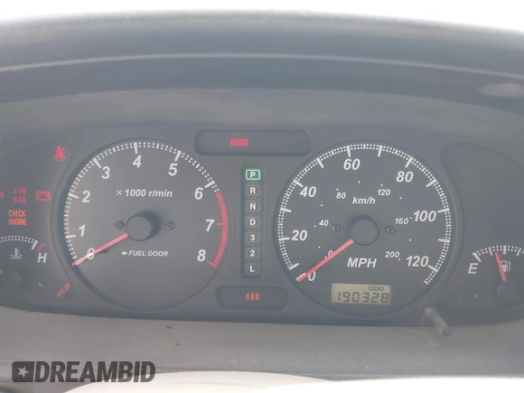 2000 Isuzu Rodeo with VIN 4S2DM58W3Y4328503, listed as a IAAI auction lot 42405198 with 190,328 mi miles and . Bid and sale history available at DreamBid. Image 7.