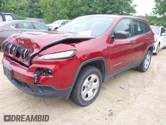 2015 Jeep Cherokee Sport with VIN 1C4PJMAB2FW708811, listed as a IAAI auction lot 42571034 with 116,790 mi miles and . Bid and sale history available at DreamBid. Image 19.
