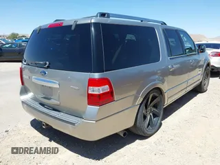 2008 Ford Expedition Max Limited with VIN 1FMFK19528LA27442, listed as a IAAI auction lot 42407374 with 187,600 mi miles and . Bid and sale history available at DreamBid. Image 4.