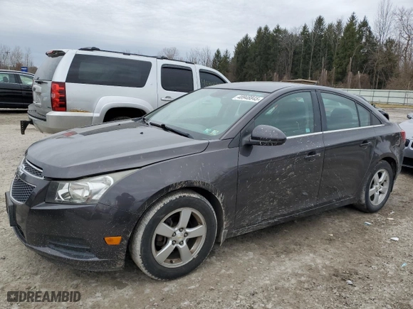 2014 Chevrolet Cruze 1LT with VIN 1G1PC5SB1E7438762, listed as a Copart auction lot 48948845 with 112,941 mi miles and Clean Title. Bid and sale history available at carsss.com. Image 1.