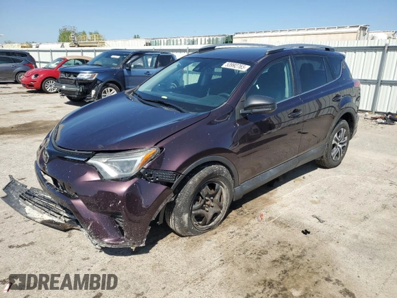 2017 Toyota RAV4 LE z VIN 2T3ZFREV4HW362063, wystawiony jako Copart lot #53992765 z przebiegiem Nie podano mil oraz Szkoda całkowita • Salvage title. Historia ofert i sprzedaży dostępna na DreamBid. Obrazek 1.