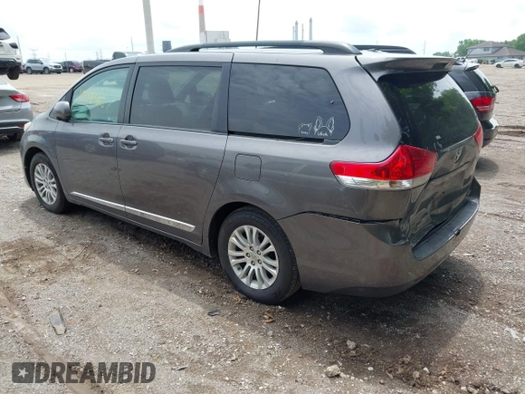 2012 Toyota Sienna XLE AAS with VIN 5TDYK3DC0CS199104, listed as a IAAI auction lot 42439665 with 252,187 mi miles and . Bid and sale history available at DreamBid. Image 3.