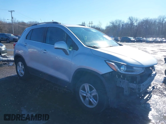 2017 Chevrolet Trax LT with VIN 3GNCJPSB6HL290168, listed as a IAAI auction lot 41586515 with 77,749 mi miles. Bid and sale history available at carsss.com. Image 19.