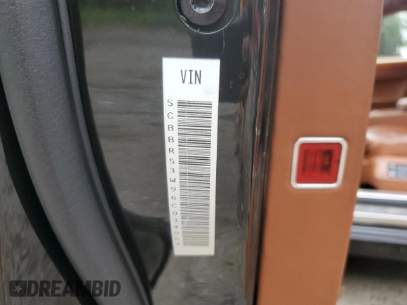 2006 Bentley Flying Spur with VIN SCBBR53W96C034864, listed as a Copart auction lot 62563695 with 54,995 mi miles and Salvage title. Bid and sale history available at DreamBid. Image 12.