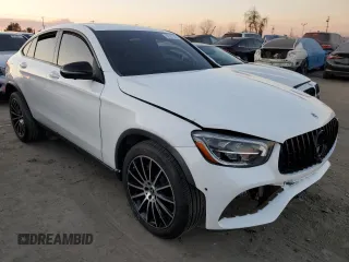 2021 Mercedes-Benz GLC with VIN W1N0J8EB6MG011810, listed as a Copart auction lot 88361905 with 54,286 mi miles and Salvage Title. Bid and sale history available at carsss.com. Image 4.