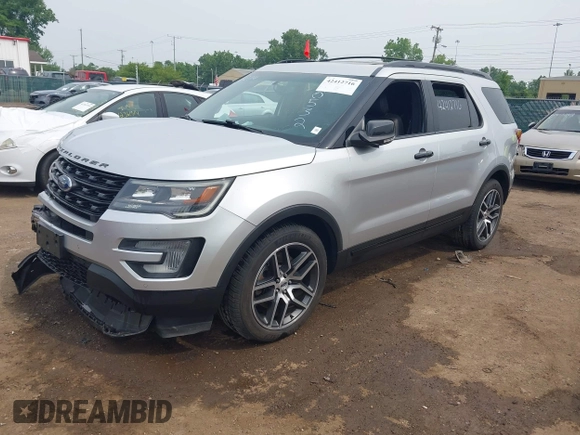 2017 Ford Explorer Sport z VIN 1FM5K8GTXHGB20532, wystawiony jako IAAI lot #42412716 z przebiegiem 65 322 mil mil oraz . Historia ofert i sprzedaży dostępna na DreamBid. Obrazek 18.