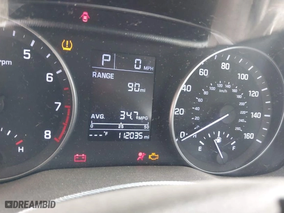 2017 Hyundai Elantra SE with VIN 5NPD84LFXHH140539, listed as a IAAI auction lot 41583020 with 112,035 mi miles. Bid and sale history available at carsss.com. Image 7.