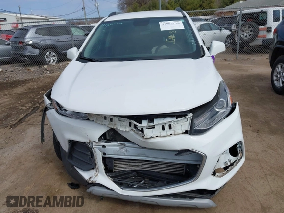 2018 Chevrolet Trax LT with VIN 3GNCJLSB6JL276835, listed as a IAAI auction lot 41882128 with 75,761 mi miles and . Bid and sale history available at carsss.com. Image 12.
