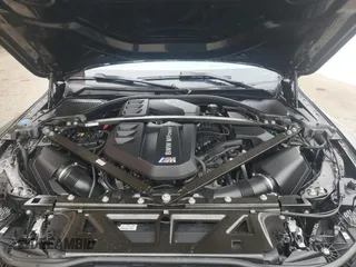 2022 BMW M4 Competition xDrive with VIN WBS43AZ08NCJ42001, listed as a Copart auction lot 48220355 with 54,280 mi miles and Clean Title. Bid and sale history available at carsss.com. Image 7.