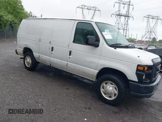 2009 Ford Econoline Cargo with VIN 1FTNE24W69DA81612, listed as a IAAI auction lot 42204550 with Not provided miles and . Bid and sale history available at DreamBid. Image 1.