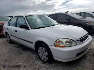 1996 Honda Civic LX "O" w/Air with VIN 2HGEJ667XTH531508, listed as a Copart auction lot 76576174 with 93,219 mi miles and Non Repairable. Bid and sale history available at carsss.com. Image 4.
