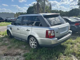 2008 Land Rover Range Rover Sport HSE z VIN SALSK25428A171759, wystawiony jako Copart lot #51871325 z przebiegiem 169 102 mil mil oraz Czysty tytuł • Clean title. Historia ofert i sprzedaży dostępna na DreamBid. Obrazek 3.
