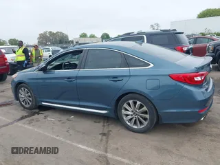 2017 Hyundai Sonata Sport with VIN 5NPE34AF2HH562729, listed as a IAAI auction lot 41941388 with 123,770 mi miles. Bid and sale history available at carsss.com. Image 13.