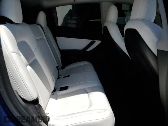 2021 Tesla Model Y Performance z VIN 5YJYGDEF0MF157795, wystawiony jako Copart lot #57163245 z przebiegiem 62 598 mil mil oraz Szkoda całkowita • Salvage title. Historia ofert i sprzedaży dostępna na DreamBid. Obrazek 10.