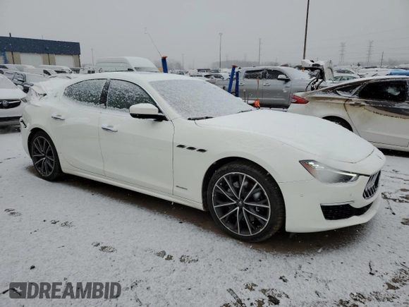 2019 Maserati Ghibli S Q4 GranLusso with VIN ZAM57YTL2K1338398, listed as a Copart auction lot 88252215 with 26,044 mi miles and Clean Title. Bid and sale history available at carsss.com. Image 4.