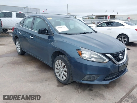 2017 Nissan Sentra SV with VIN 3N1AB7AP9HY349181, listed as a IAAI auction lot 41080220 with Not Provided miles and . Bid and sale history available at DreamBid. Image 1.